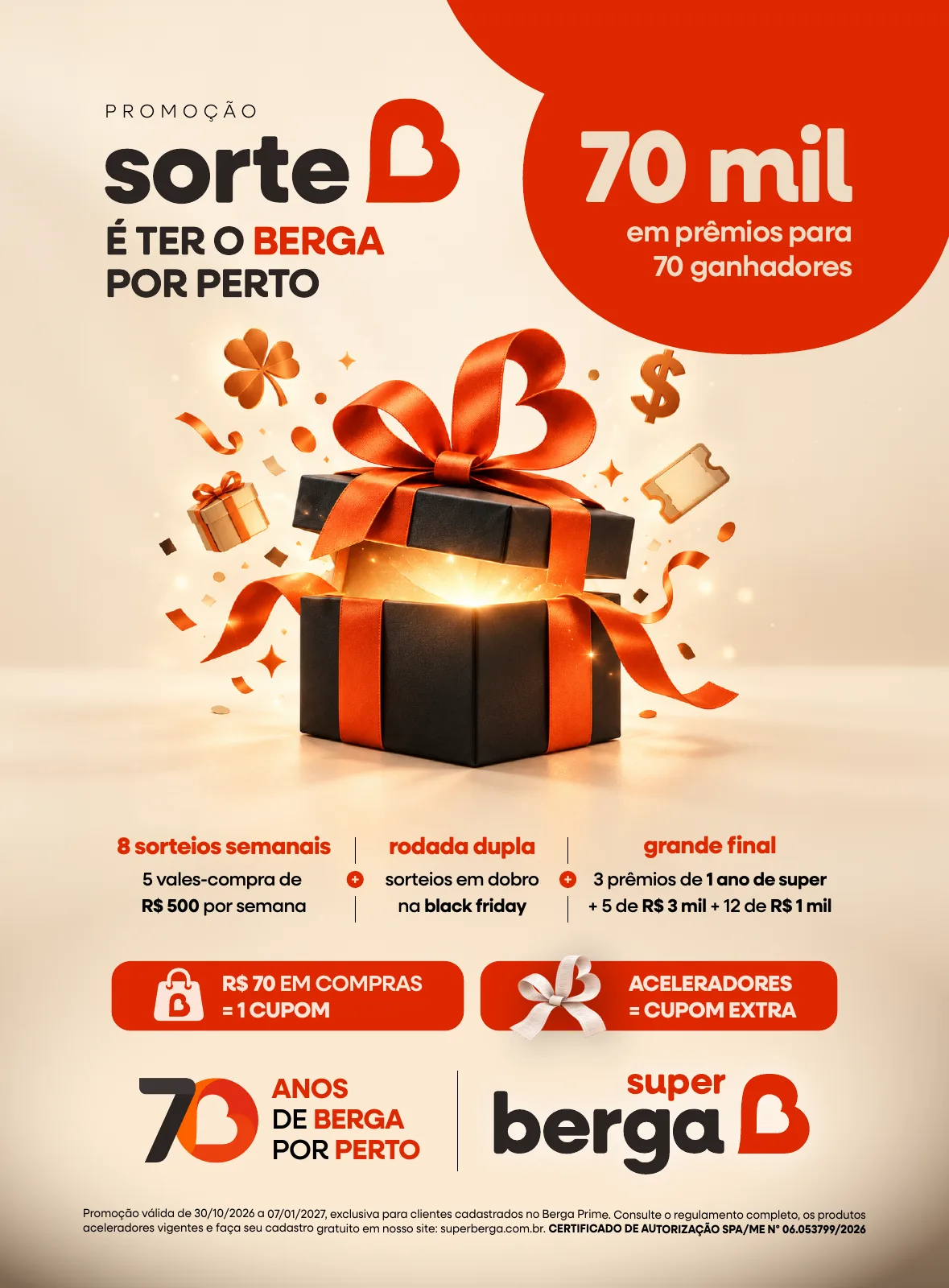 Encarte página 3, promoção